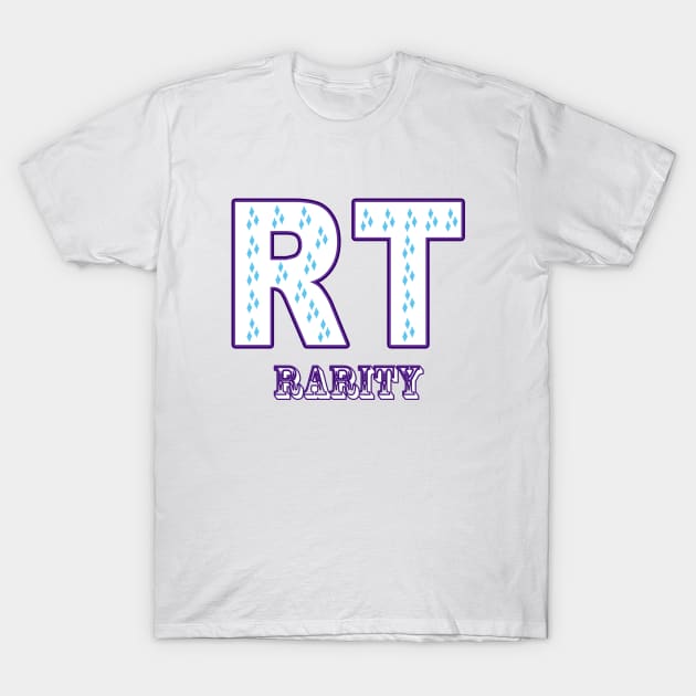 My little Pony - Rarity Initials T-Shirt by ariados4711
